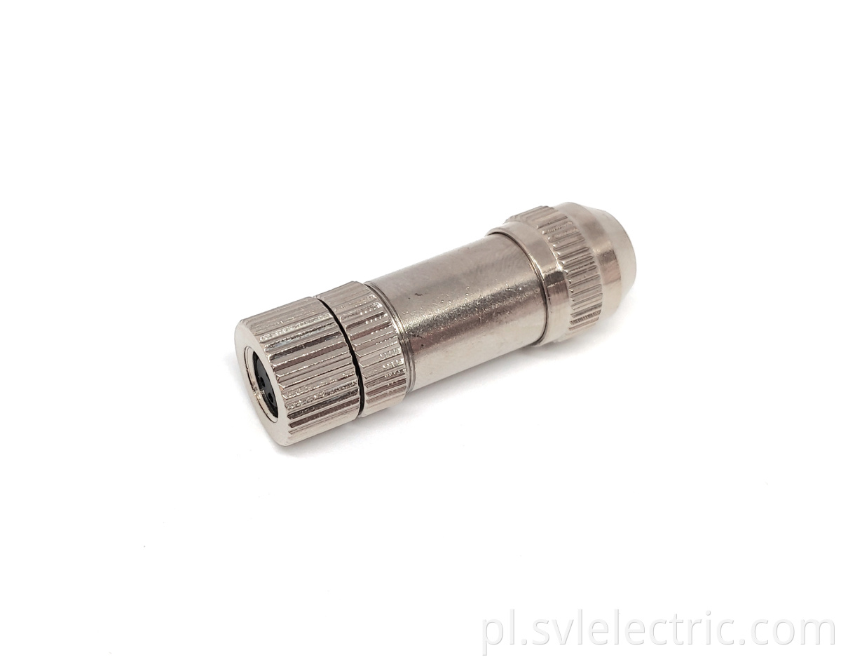 M8 3 pin female connector